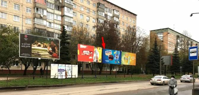 Білборд, Бігборд (Борд)  A у Тернополі, 3х6  Київська Фото 1