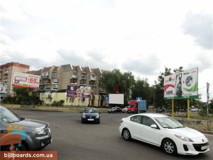 Билборд B в Берегово вул.Легоцького-Капушанська-Баб'яка(перехрестя)світлофори, напрям-Заньковецька фото 1