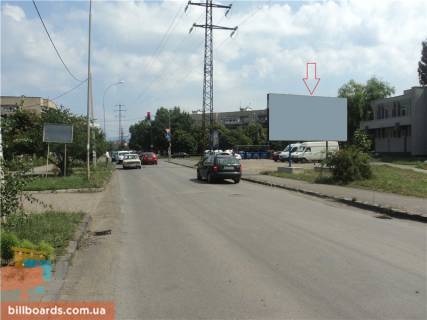 Билборд A в Берегово вул.8.Березня,64-Грушевського-Міксата,напрям-Грушевського фото 1