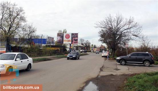 Билборд B в Берегово вул.Баб'яка(ТЦ Епіцентр), АЗС, напрям-вул.Загорська, Воз'єднання фото 1