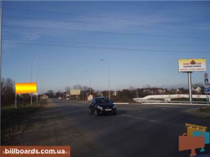 Билборд B в Берегово вул.Баб'яка(новий трансп.міст), район ТЦ Нова лінія, напрям-вул.Загорська фото 1