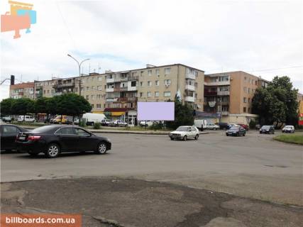 Билборд A в Берегово вул.Грушевського-Заньковецької(перехрестя)-на Капушанську фото 1