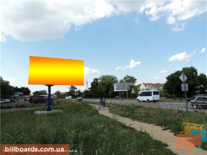 Билборд B в Берегово вул.Баб'яка-Капушанська, напрям.вул.Загорська фото 1