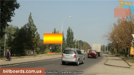 Билборд B в Берегово вул.Анкудінова(транспортний міст), напрям-Шумна фото 1