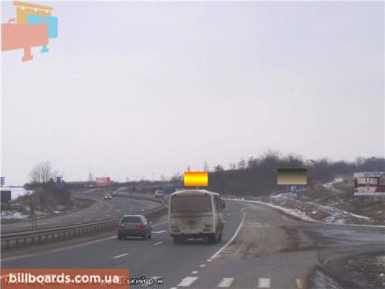 Билборд A в Ужгороде Автодорога Київ-Чоп, район с.В.Лази,  напрям-Ужгород (3 км) фото 1
