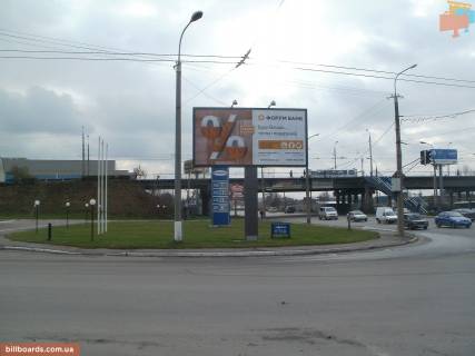 Билборд B в Луцке вул. Набережна (напроти вул. Гребінки) фото 1
