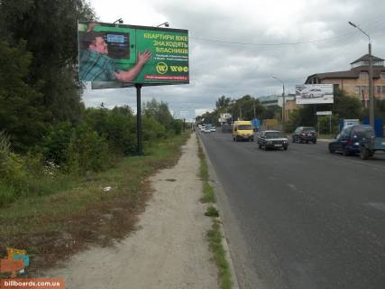 Билборд B в Луцке вул. Набережна (напроти вул. Залізняка) фото 1