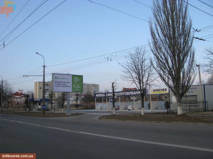Билборд A в Луцке вул. Захисників України (колишня Гордіюк) (біля мийки) фото 1