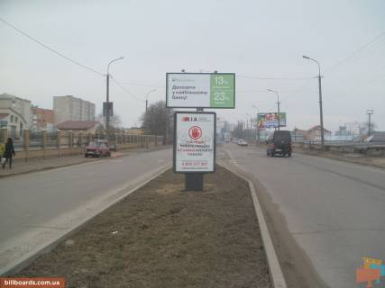 Ситилайт A в Луцке вул. К.-Карого (навпроти вул. Сухомлинського) фото 1