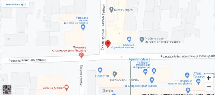 Призма A в Одессе Раскидайловская-Строительный рынок (Призма) - 499579 схема