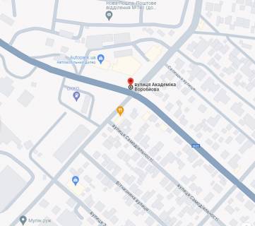 Призма A в Одессе Грушевского - Віталія Нестеренка вул. (Академіка Воробйова) (Призма) - 531158 схема