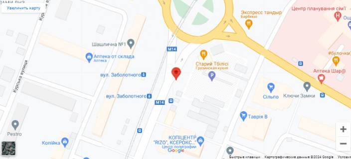 Билборд A в Одессе Князя Володимира Великого просп.(Добровольського просп.) 98/4 (ГУСАК) схема