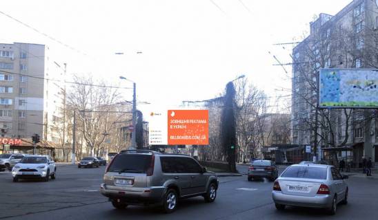 Билборд A в Одессе Адміральський пр-т - вул.Суднобудівна (в центр) фото 1