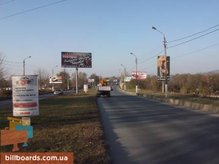 Билборд A в Черновцах Калинівська – Ізмайлівська (в'їзд на Калин.р.) фото 1