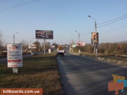 Білборд, Бігборд (Борд)  A у Чернівцях Калинівська - Ізмайлівська (виїзд з Калин.р.) Фото 1