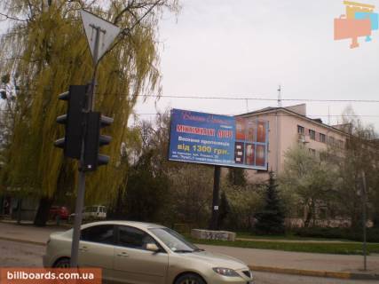 Билборд B в Черновцах, 6x3  Головна - вул. Герцена фото 1