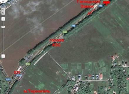 Білборд, Бігборд (Борд)  B у , , 3х6  Кременецька траса 5 Б (в місто) схема