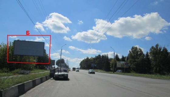 Билборд B в Тернополе, 3х6  вул. Микулинецька - Кленовий міст фото 1