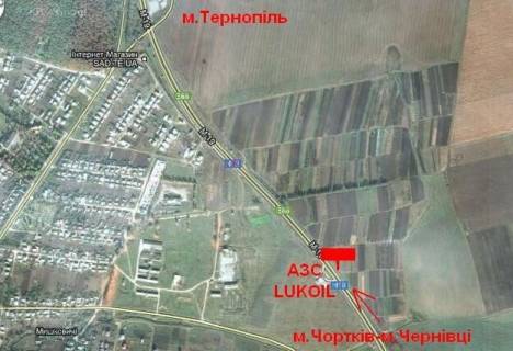 Билборд A в Мшковичах, 3х6  Чернівецька траса 4 А (в місто) навпроти Лукойла схема