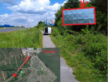 Билборд A в Тернопільських трасах, 3х6  Бережанська тр. 6 в місто А на підйомі  500м до м.Тернопіль фото 1