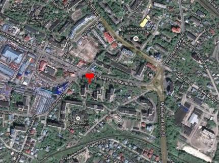 Билборд A в Тернополе, 3х6  Торговиця вул. (Живова) - Центральний автовокзал схема