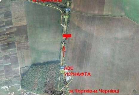 Билборд A в Тернопільських трасах, 3х6  Чернівецька траса 3 А (в місто) зліва Мишковичі схема