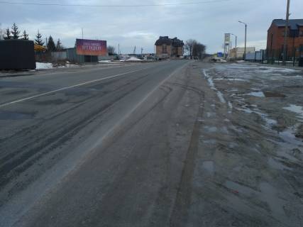 Билборд B в Тернопільських трасах, 3х6  Бережанська - Підгороднє Б 3 (в місто) зліва фото 1