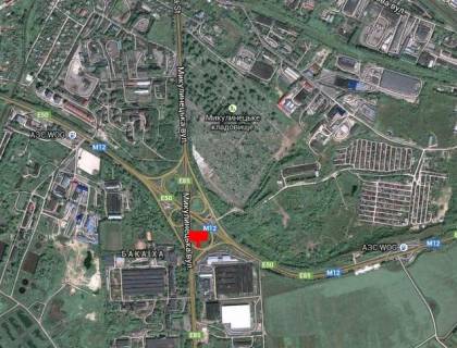 Билборд B в Тернополе, 3х6  вул. Микулинецька - Кленовий міст схема