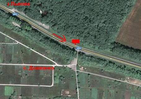 Билборд B в Тернопільських трасах, 3х6  Львівська траса 2 Б (з місто) схема
