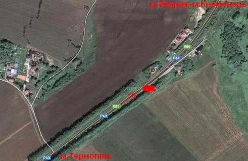 Билборд B в Тернопільських трасах, 3х6  Кременецька траса 11 Б (в місто) схема