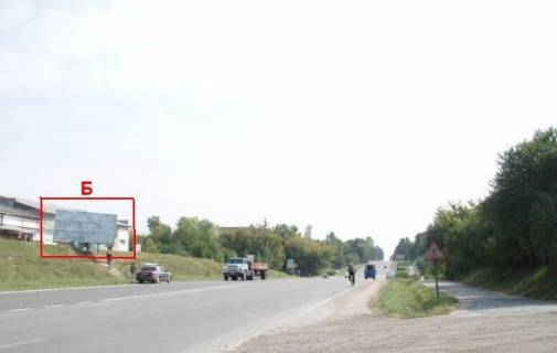 Билборд B в Тернополе, 3х6  вул. Бродівська 3 Б (в місто) в Білій фото 1