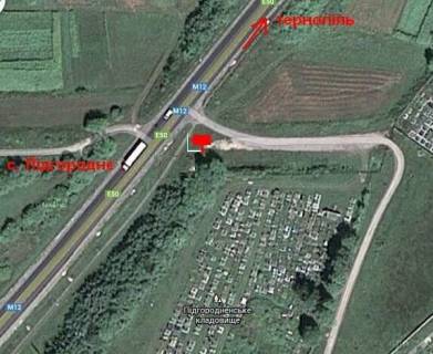 Билборд A в Тернопільських трасах, 3х6  Бережанська - Підгороднє А (в місто) схема