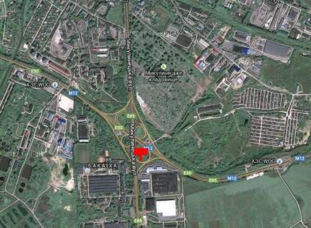 Білборд, Бігборд (Борд)  A у Тернополі, 3х6  вул. Микулинецька - Кленовий міст схема