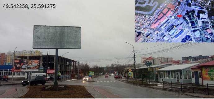 Billboard B in Ternopil st. Septic'kogo-st. avtovokzal (Ovocevij rinok) Photo 1