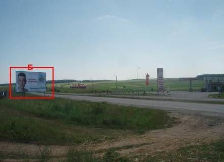 Билборд B в Мшковичах, 3х6  Чернівецька траса 4 Б (з міста) навпроти Лукойла фото 1