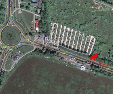 Білборд, Бігборд (Борд)  A у Тернополі ЖК "Варшавський" АвтоТехСервіс схема