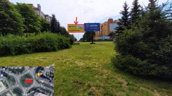 Билборд B в Тернополе, 3х6  кільце вул. Злуки - вул. Тарнавського - Універсам фото 1