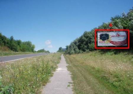 Билборд A в Тернопільських трасах, 3х6  Бережанська тр. 6 в місто А на підйомі фото 1