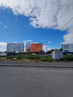 Билборд B в Мукачеве, 3x6  вул. Томаша Масарика, (колишня Матросова) ринок ГІД фото 1