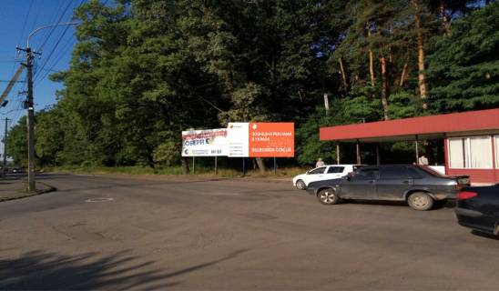 Билборд A в Ужгороде, 3x6  вул. Тімірязева, автобусна зупинка (м-н Шахта) фото 1