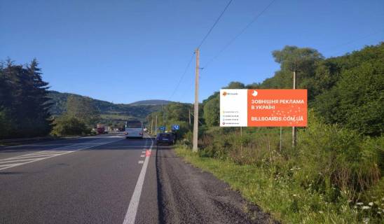 Billboard A in Nizhni Vorota, 3x6  trasa Kiiv-Cop pered KPP v storonu Mukaceva Photo 1