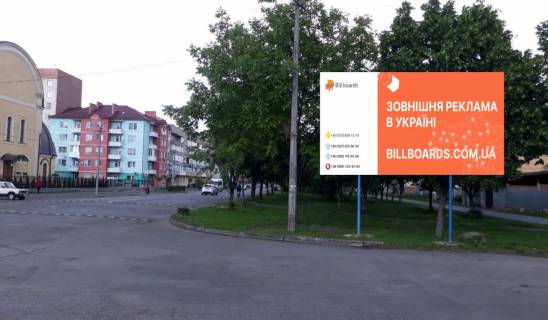 Билборд A в Мукачеве, 3x6  вул. Росвигівська-Немировича-Данченка фото 1