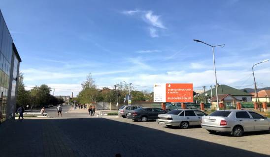 Билборд B в Мукачеве, 3x6  вул. Академіка Павлова, автовокзал фото 1