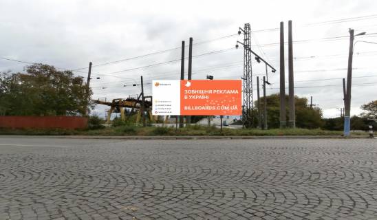 Билборд B в Мукачеве, 3x6  вул. Гоголя (біля з/д переїзду) фото 1