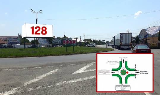 Билборд B в Розовке автошлях Ужгород-Чоп, с. Розівка (кільцева) фото 1