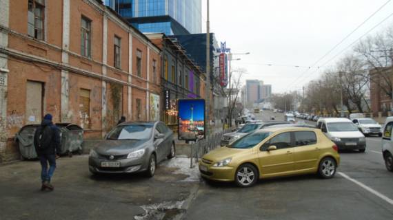 Ситилайт B в Киеве, 1.2x1.8  Гетьмана Павла Скоропадського вул. (Льва Толстого) фото 1