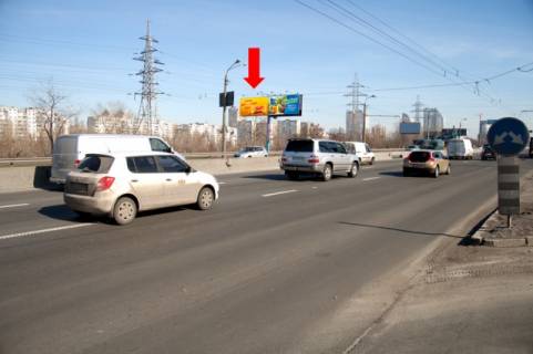 Billboard B in Kyiv Moskovskij pr-kt / st. L. Gavro, v storonu Moskovskogo mosta, levaa Photo 1