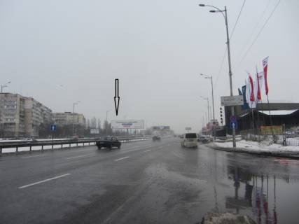 Billboard  in Kyiv Kol'cevaa Doroga, povorot na Visnevoe, na razdelitele, v storonu Odesskoj plosadi Photo 1