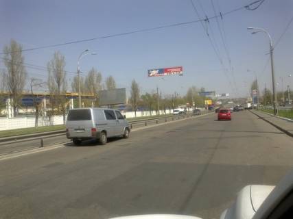 Билборд B в Киеве Луговая ул., 13, напротив гипермаркета "Караван" фото 1