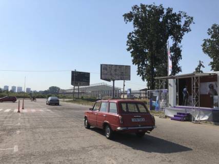 Билборд A в Киеве, 6x3  Кольцевая Дорога, въезд Рынок Столичный фото 1